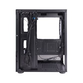 Корпус 1STPLAYER MIKU Mi2-A Black / mATX / 3x120mm FRGB fans / Mi2-A-BK-2F1R-1F1