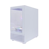 Корпус 1STPLAYER MIKU Mi2-A White / mATX / 3x120mm FRGB fans / Mi2-A-WH-2F1R-W-1F1-W