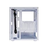 Корпус 1STPLAYER MIKU Mi7-A White / ATX / 3x120mm FRGB fans / Mi7-A-WH-2F1R-W-1F1-W