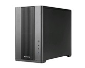 Корпус CHIEFTEC UNI BX-10B-M-OP, mini-ITX, mATX, черный