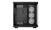 Корпус Deepcool CH780, TG (aquarium), 3x140mm ARGB Fan, mini-ITX, mATX, ATX, E-ATX, черный