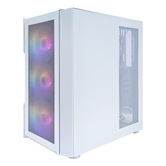 Корпус 1STPLAYER TRILOBITE T7-P White / ATX / 4x120mm FRGB fans / T7-P-WH-4F1-W