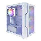 Корпус 1STPLAYER TRILOBITE T7-P White / ATX / 4x120mm FRGB fans / T7-P-WH-4F1-W