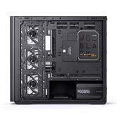 Корпус JONSBO D300 Black, TG (aquarium), mini-ITX, mATX, черный