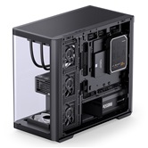 Корпус JONSBO D300 Black, TG (aquarium), mini-ITX, mATX, черный