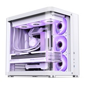Корпус JONSBO TK-2 2.0 White, TG (aquarium), mini-ITX, mATX, ATX, белый
