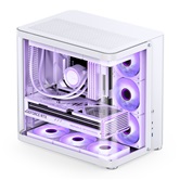 Корпус JONSBO TK-2 2.0 White, TG (aquarium), mini-ITX, mATX, ATX, белый