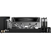 Кулер JONSBO HP-400S Black LGA1700/1200/115X/AM5/AM4 низкопрофильный 36.7мм (36шт/кор, TDP 160W, PWM, 90mm Fan, 4 тепловые трубки, 4-pin) Retail