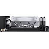Кулер JONSBO HP-400S White LGA1700/1200/115X/AM5/AM4 низкопрофильный 36.7мм (36шт/кор, TDP 160W, PWM, 90mm Fan, 4 тепловые трубки, белый, 4-pin) Retail