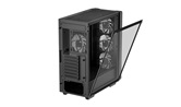 Корпус Deepcool CC560 V2, TG, 4x120mm LED Fan, mini-ITX, mATX, ATX, черный