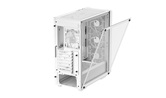 Корпус Deepcool CC560 WH V2, TG, 4x120mm LED Fan, mini-ITX, mATX, ATX, белый