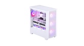 Корпус PHANTEKS 523 XT Pro Ultra, Matte White, 4x140mm ARGB Fan, Front dust filter, Tempered Glass, Mid-Tower / PH-XT523P1_DWT01R