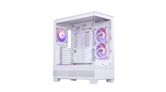 Корпус PHANTEKS 523 XT View, White, 3x120mm ARGB Fan, Tempered Glass, Mid-Tower / PH-XT523V1_DWT01