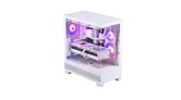 Корпус PHANTEKS 523 XT View, White, 3x120mm ARGB Fan, Tempered Glass, Mid-Tower / PH-XT523V1_DWT01