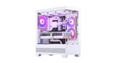 Корпус PHANTEKS 523 XT View, White, 3x120mm ARGB Fan, Tempered Glass, Mid-Tower / PH-XT523V1_DWT01