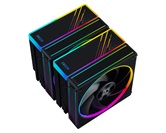 Кулер ID-COOLING FROZN A620 ARGB LGA1700/1200/115X/AM5/AM4 (6шт/кор, TDP 270W, PWM, черный, 6 тепл.трубок + медная база, DUAL ARGB FAN 120mm) RET