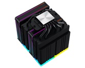 Кулер ID-COOLING FROZN A620 ARGB LGA1700/1200/115X/AM5/AM4 (6шт/кор, TDP 270W, PWM, черный, 6 тепл.трубок + медная база, DUAL ARGB FAN 120mm) RET