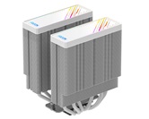 Кулер ID-COOLING FROZN A620 ARGB WHITE LGA1700/1200/115X/AM5/AM4 (6шт/кор, TDP 270W, PWM, черный, 6 тепл.трубок + медная база, DUAL ARGB FAN 120mm, белый) RET