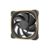 Вентилятор Geometric Future Squama 2503B Single Pack / 120mm, 2000 RPM, 69.11 CFM, 29.0 dBA, 5V ARGB, Black / 1F2503B112001