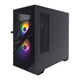 Корпус 1STPLAYER DK D7 Black / mATX / 3x120mm FRGB fans / D7-BK-3F1