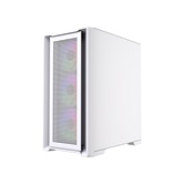 Корпус Powercase Alisio Micro X4W V2, Tempered Glass, 4х 120mm ARGB fans, ARGB HUB, белый, mATX  (CAMCXW-A4)