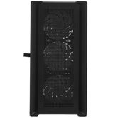 Корпус Powercase Alisio Micro X4B V2, Tempered Glass, 4х 120mm ARGB fans, ARGB HUB, чёрный, mATX  (CAMCXB-A4)