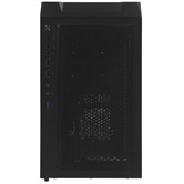 Корпус Powercase Alisio Micro X4B V2, Tempered Glass, 4х 120mm ARGB fans, ARGB HUB, чёрный, mATX  (CAMCXB-A4)