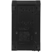 Корпус Powercase Alisio Micro X4B V2, Tempered Glass, 4х 120mm ARGB fans, ARGB HUB, чёрный, mATX  (CAMCXB-A4)