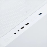 Корпус Powercase ByteFlow Micro White, Tempered Glass, 4х 120mm ARGB fans, ARGB HUB, белый, mATX  (CAMBFW-A4)