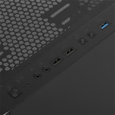 Корпус Powercase ByteFlow Micro Black, Tempered Glass, 4х 120mm ARGB fans, ARGB HUB, чёрный, mATX  (CAMBFB-A4)