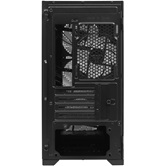 Корпус Powercase ByteFlow Micro Black, Tempered Glass, 4х 120mm ARGB fans, ARGB HUB, чёрный, mATX  (CAMBFB-A4)