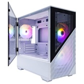 Корпус 1STPLAYER DK D7 White / mATX / 3x120mm FRGB fans / D7-WH-3F1-W