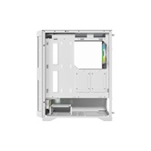 Корпус Powercase Ultimate White, Tempered Glass, 4x 120mm ARGB fans, ARGB HUB, белый, ATX  (CUW-A4)