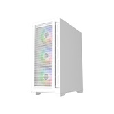 Корпус Powercase Ultimate White, Tempered Glass, 4x 120mm ARGB fans, ARGB HUB, белый, ATX  (CUW-A4)