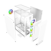 Корпус Powercase Ultimate White, Tempered Glass, 4x 120mm ARGB fans, ARGB HUB, белый, ATX  (CUW-A4)