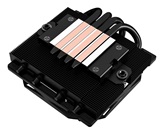 Кулер ID-COOLING IS-37-XT BLACK LGA1700/1200/115X/AM5/AM4 низкопрофильный высота 37mm (24шт/кор, TDP 95W, PWM, 3 тепл.трубки прямого контакта, FAN 92mm, черный) BOX