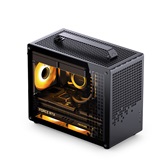 Корпус JONSBO Jonsplus Z20 Black, TG, mini-ITX, mATX, черный