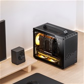 Корпус JONSBO Jonsplus Z20 Black, TG, mini-ITX, mATX, черный