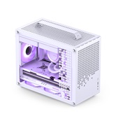 Корпус JONSBO Jonsplus Z20 White, TG, mini-ITX, mATX, белый