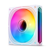 Вентилятор JONSBO FR-505W 120х120х25мм (60шт/кор, PWM, ARGB LED, 800-1800об/мин, белый) Retail