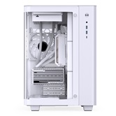 Корпус JONSBO TK-3 White, TG (aquarium), mini-ITX, mATX, ATX, белый