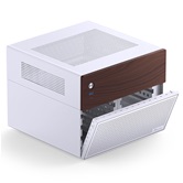 Корпус JONSBO N4 White, 1x120mm Fan, mini-ITX, SFX, белый
