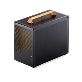 Корпус JONSBO Jonsplus Z20 Orange/Black, TG, mini-ITX, mATX, черно-оранжевый