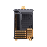 Корпус JONSBO Jonsplus Z20 Orange/Black, TG, mini-ITX, mATX, черно-оранжевый