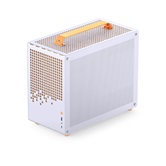 Корпус JONSBO Jonsplus Z20 Orange/White, TG, mini-ITX, mATX, бело-оранжевый