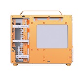 Корпус JONSBO Jonsplus Z20 Orange/White, TG, mini-ITX, mATX, бело-оранжевый