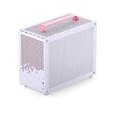 Корпус JONSBO Jonsplus Z20 Pink/White, TG, mini-ITX, mATX, бело-розовый