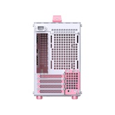 Корпус JONSBO Jonsplus Z20 Pink/White, TG, mini-ITX, mATX, бело-розовый