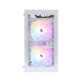 Корпус 1STPLAYER FIREBASE X1 White / mATX / 3x120mm FRGB fans / X1-WH-3F1-W