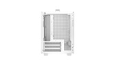 Корпус Deepcool CH160 WH, TG, mini-ITX, белый